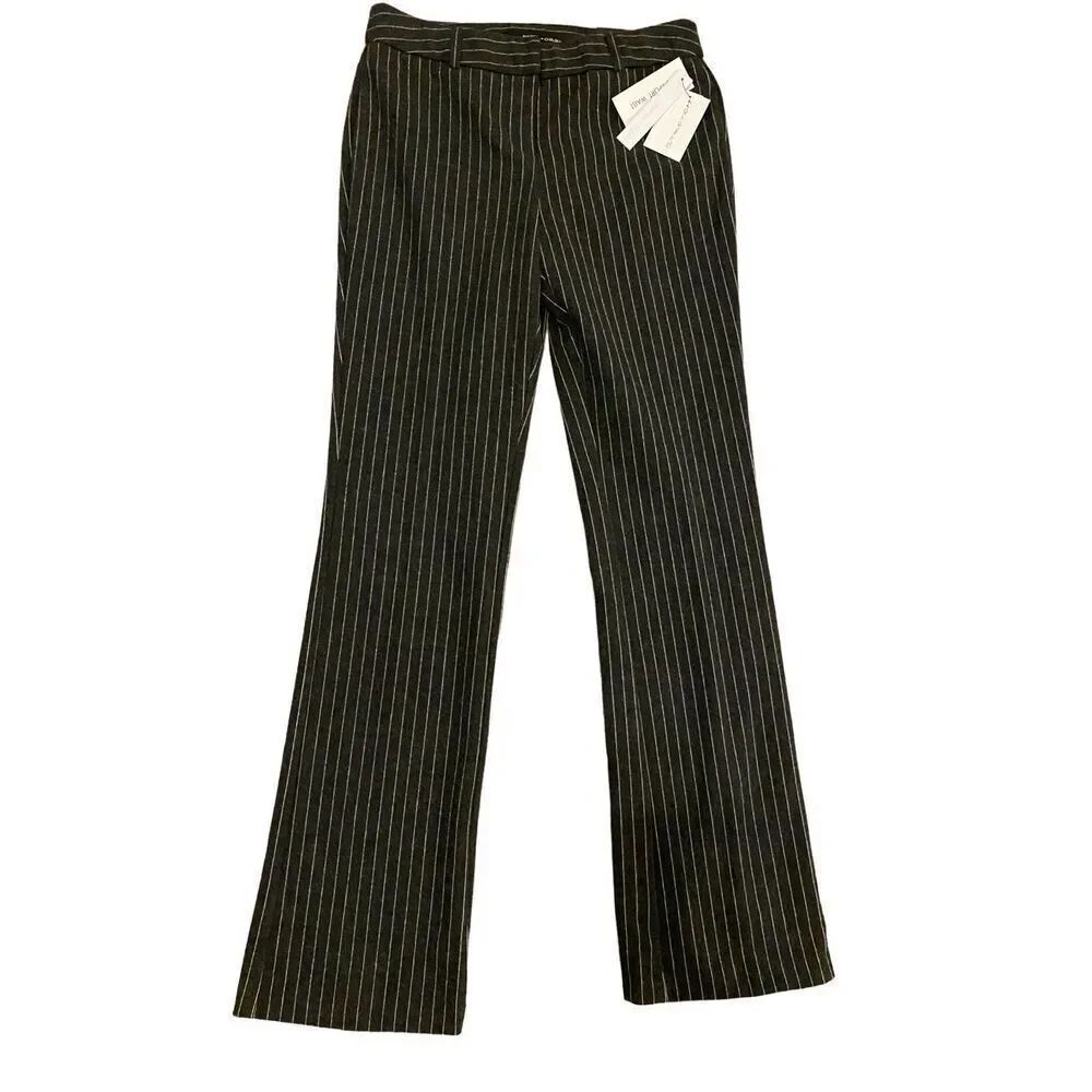 Nwt Amanda And Chelsea Ari Pinstripe Dress Pants Formal Wide Leg